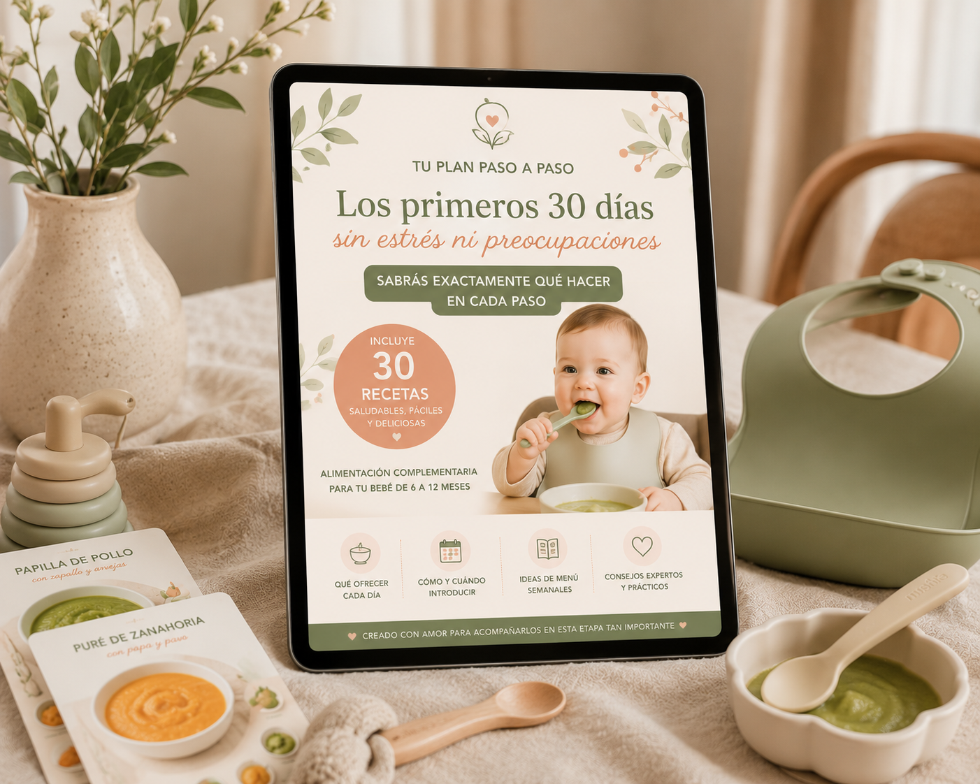 ¿QUÉ LE DOY DE COMER A MI BEBÉ?